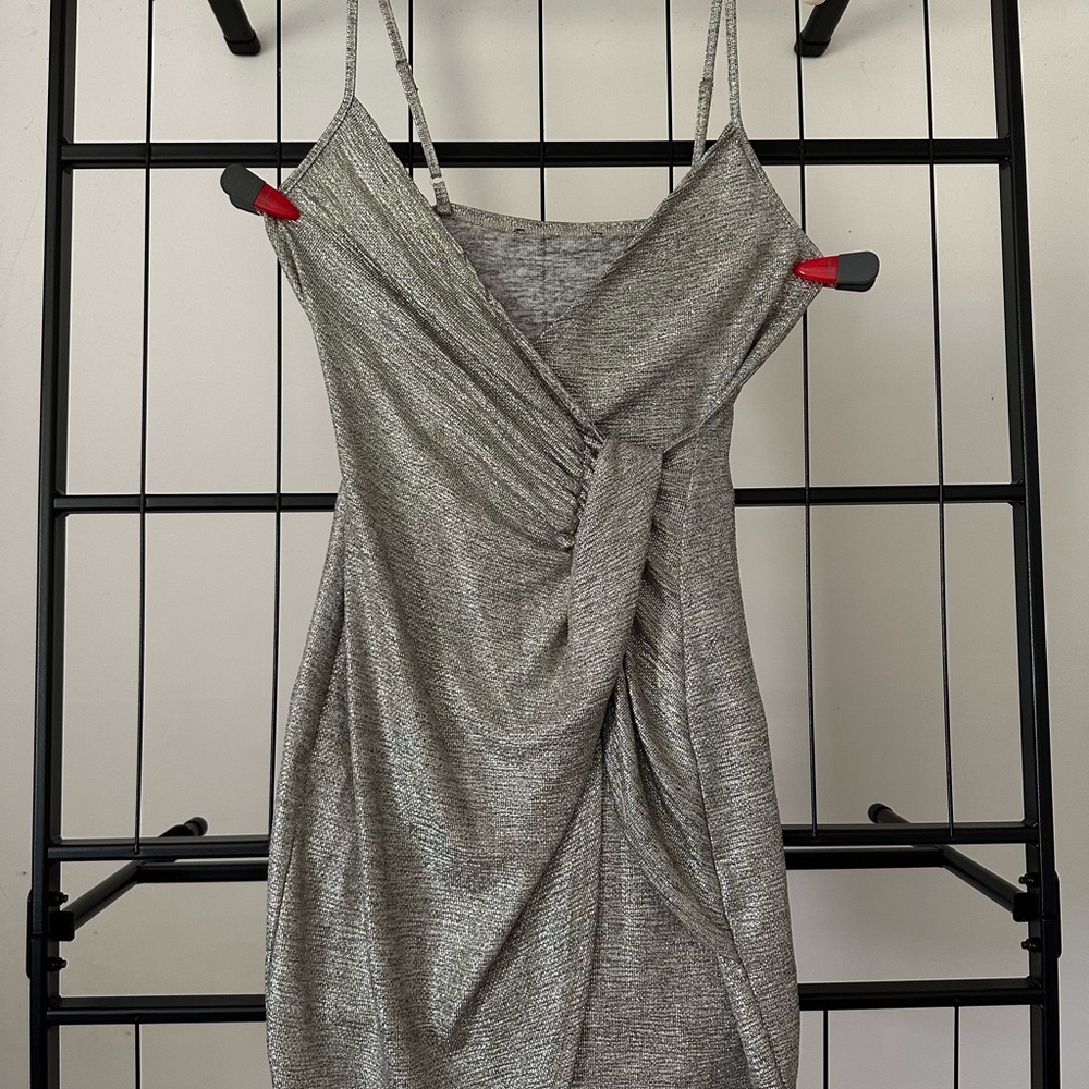Elegant Silver Dress